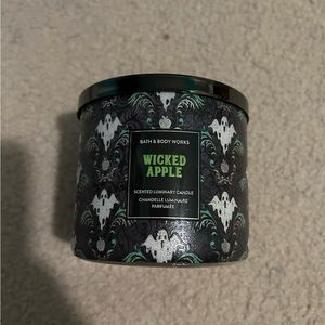 NEW Bath and Body Works Wicked Apple 3-Wick Candle